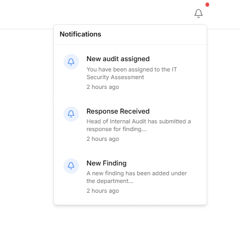 Test lifecycle with approvals and linked findings